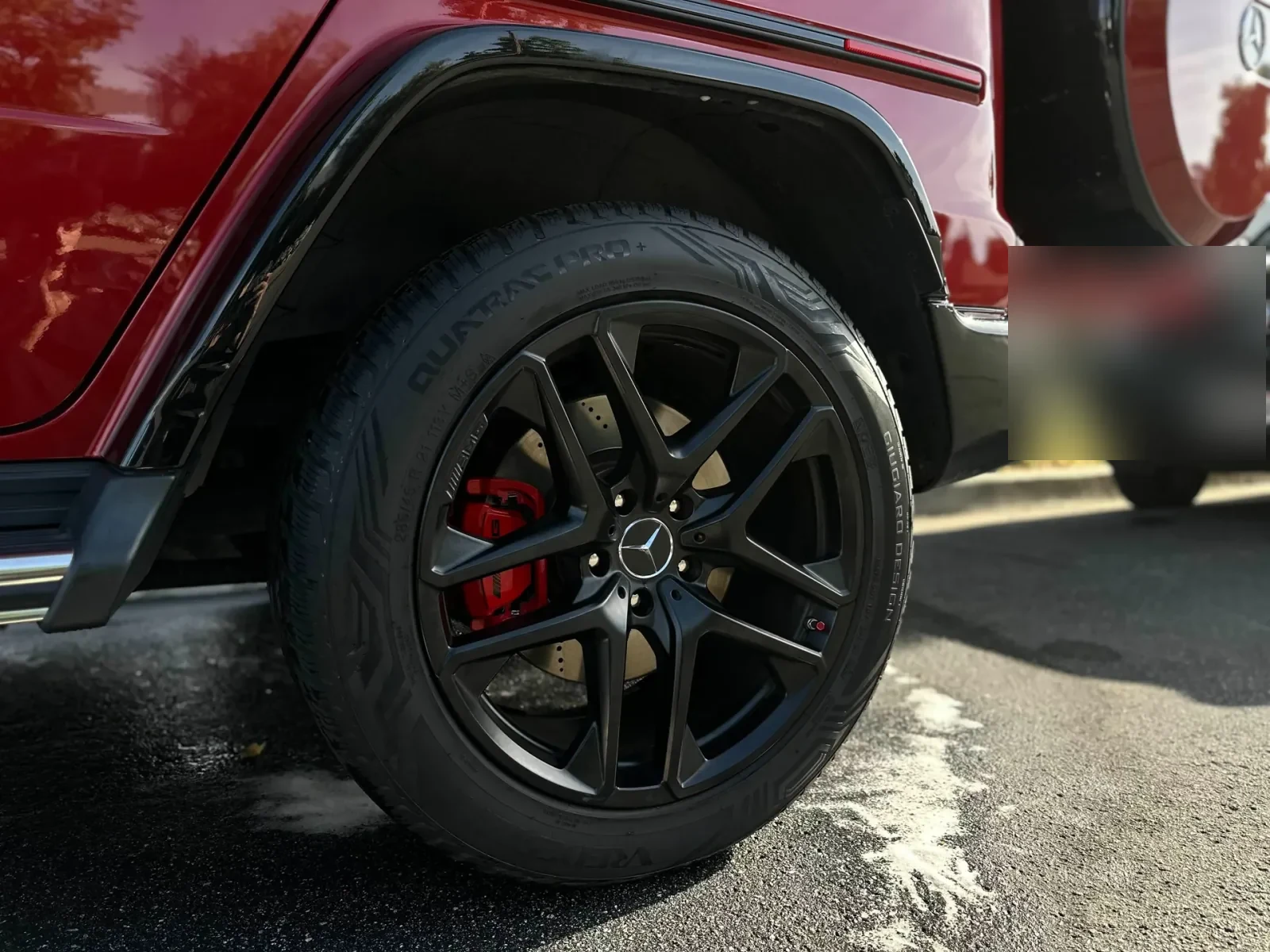 Mercedes G-Wagon wheel deep clean
